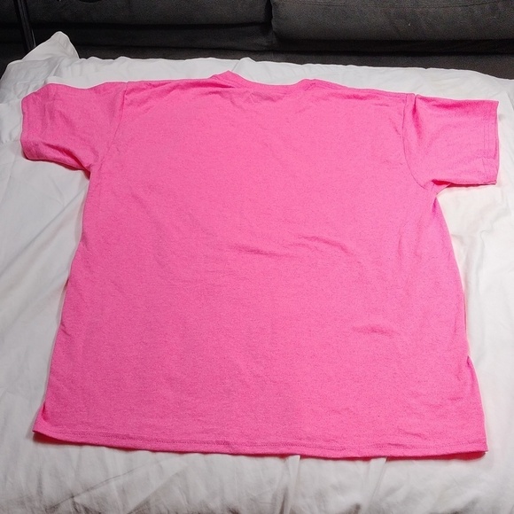 Peeps mens neon pink t shirt size large - Picture 6 of 10